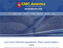 Tablet Screenshot of doughmixer.com